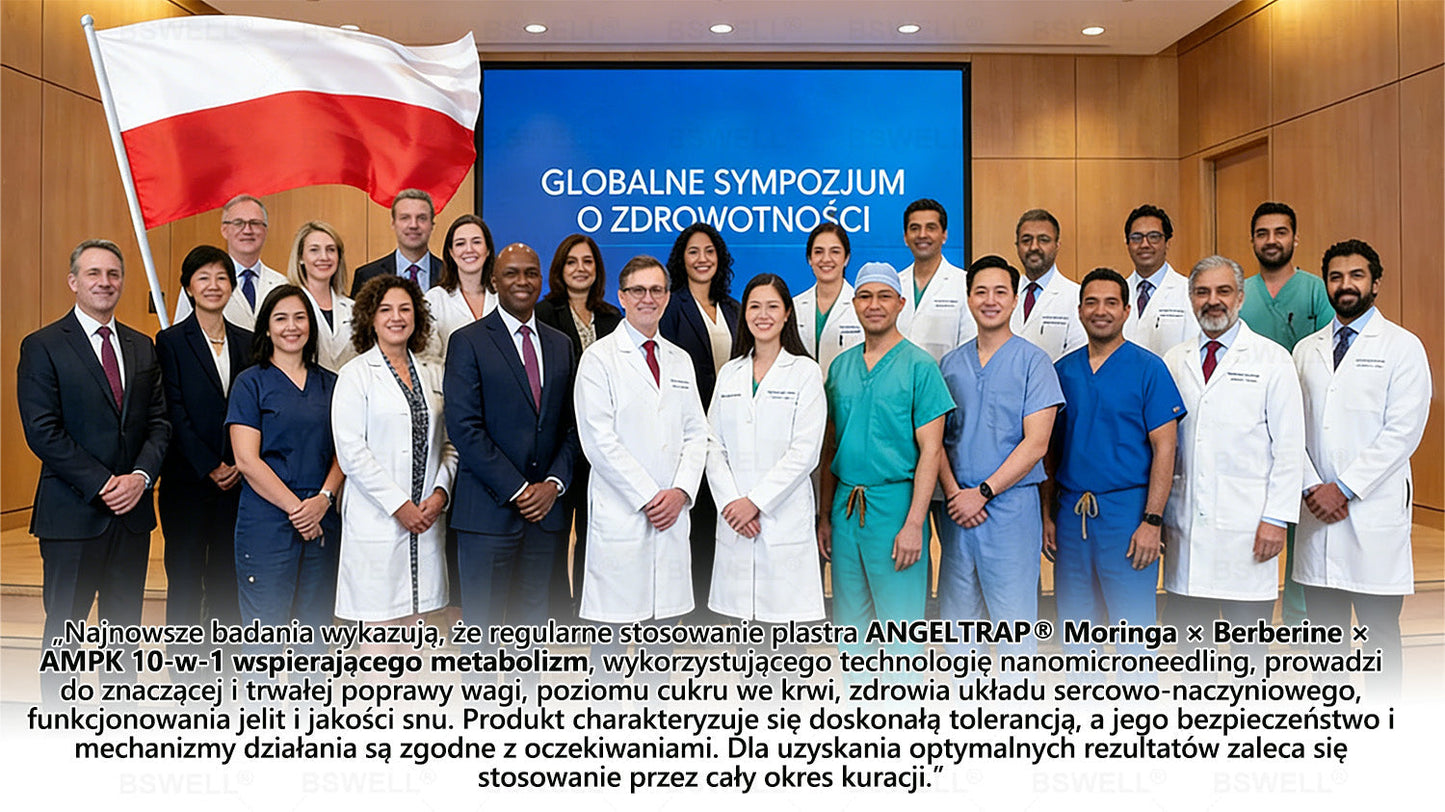 🍀BSWELL®✨ Nano mikroigłowy plaster wyszczuplający (Raz dziennie, efekty już po 28 dniach ✅ Wspiera odchudzanie, serce, cukrzycę, sen, jelita, stawy i więcej.