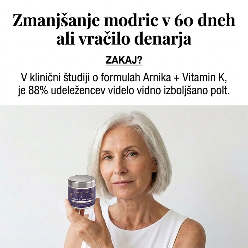 🌿👉100K+ PRODAJ 💁‍♀️ – PuraCure® Krema za obnovo modric in krepitev kože